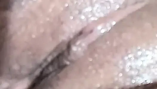 Colombian woman masturbates with her neighbor
