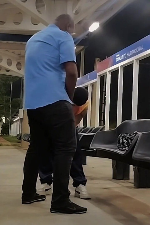 Bus Driver Picking up Passenger at Stop Video 2