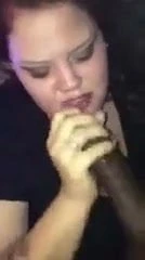 Wife sucks on bbc