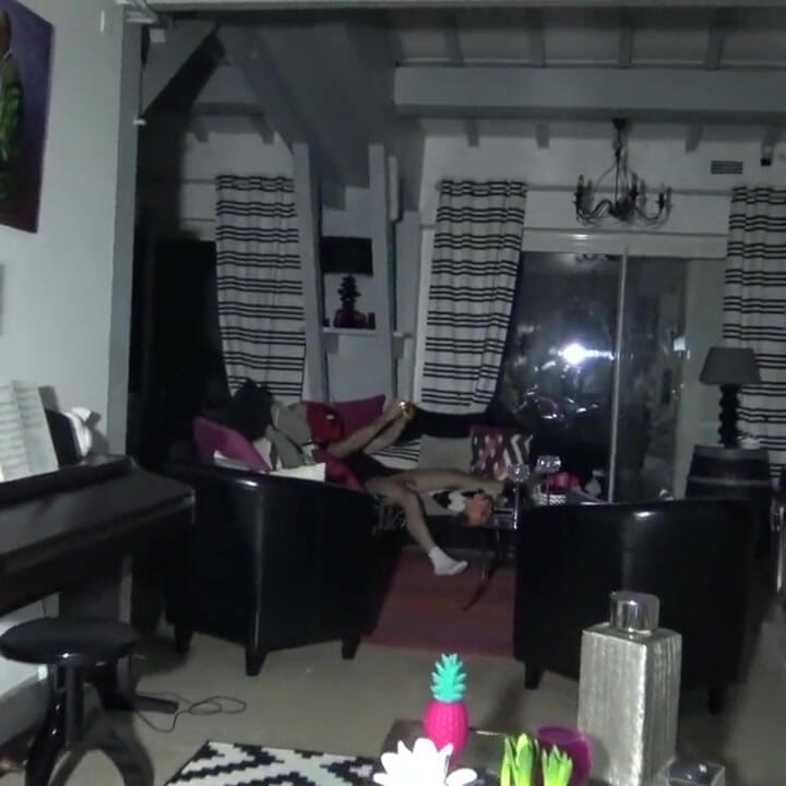 Straight hole crampied by his friend dressed in deadpool