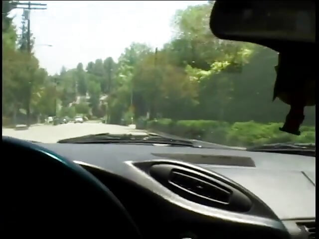 Hot skinny chick gets her mouth filled with cock and cum in the sun