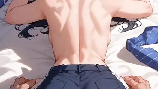 Hentai anime - schönes mädchen will zum ersten mal ficken und liebt es