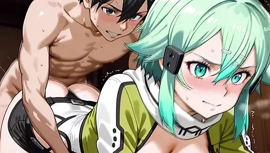 Kirito x Shino (SAO)