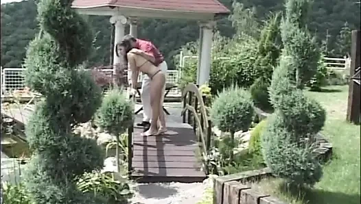Outdoor big ass fucking...cum in mouth