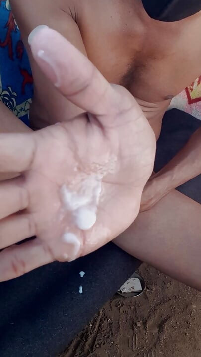 Cumshot Big Black Cock Closeup Indian Handjob
