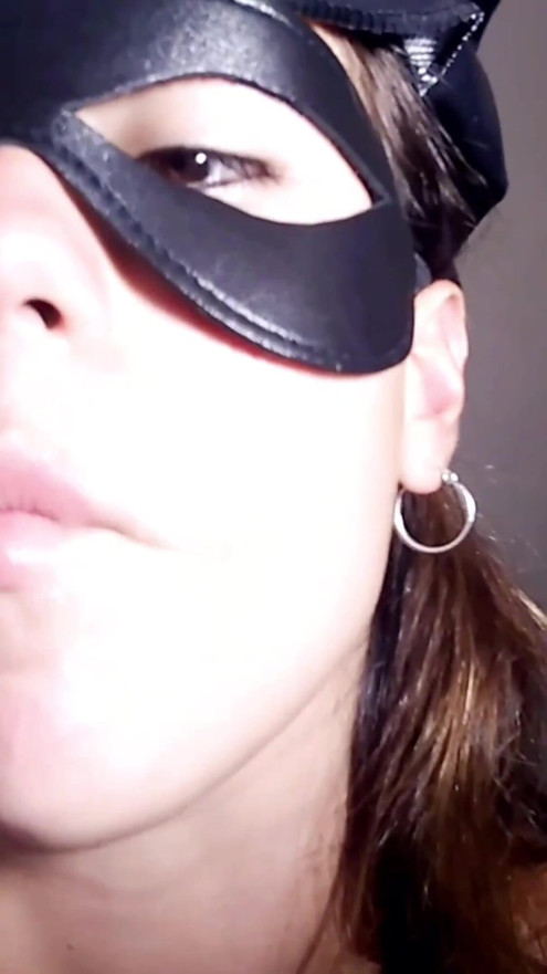 Policewoman inspects an older man and demands cum and that his throat be used as a pussy!! Acquires his cum and swallows it 4-4 | Clip 1