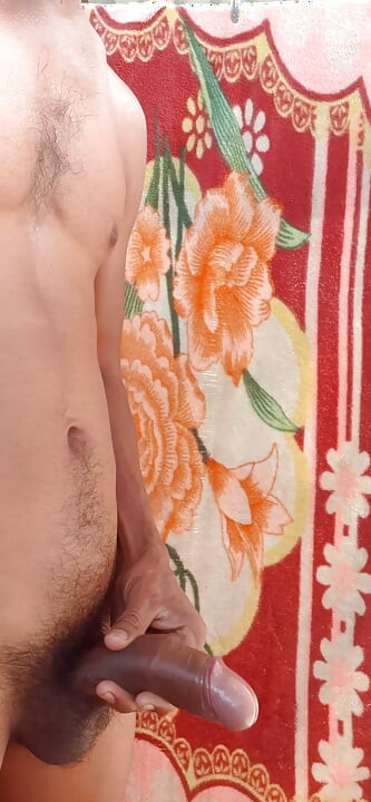 Indian Man Big Black Cock Handjob Sex