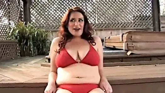 Amazing Woman near the Swimming Pool (+slow motion)