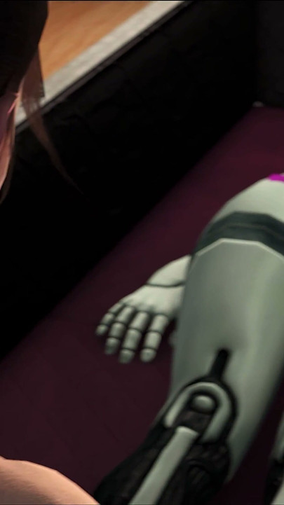 Eva Special Delivery - Futa Sex Robot Fucks Her 3D Animation
