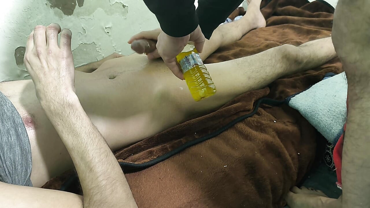 Arab Gay Threesome Fuck My Friend Ass