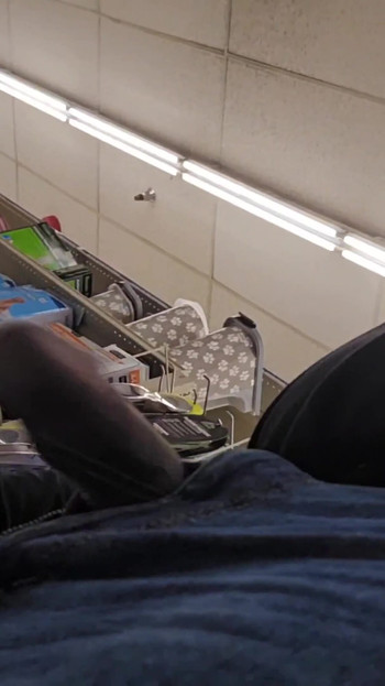 Must-see moment from "Black Jerks Off in Store for All to See!"