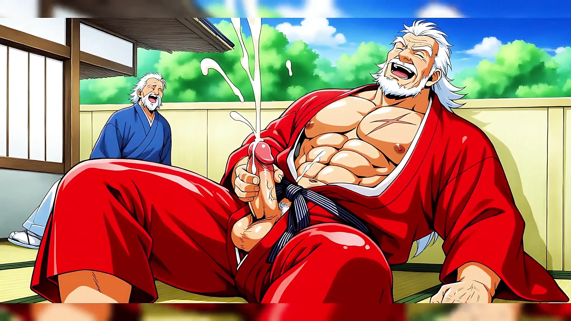 Dojo Martial Arts Masters Jerking