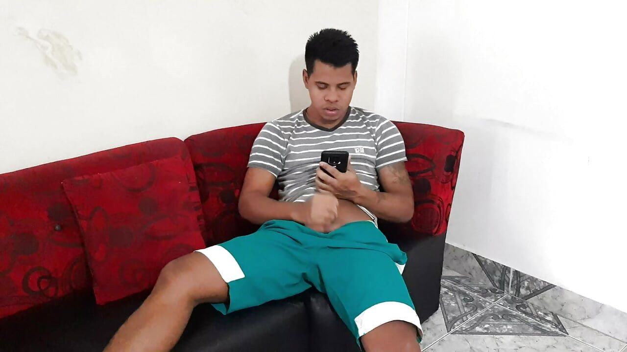 Melany is surprised by her stepbrother's cock