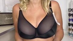 model bra