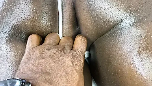 Neighbor takes pictures for her husband but her lover arrives and fucks her