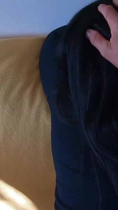Iconic moment from "Step brother teaches stepsister with a big camel, how he likes to fuck"