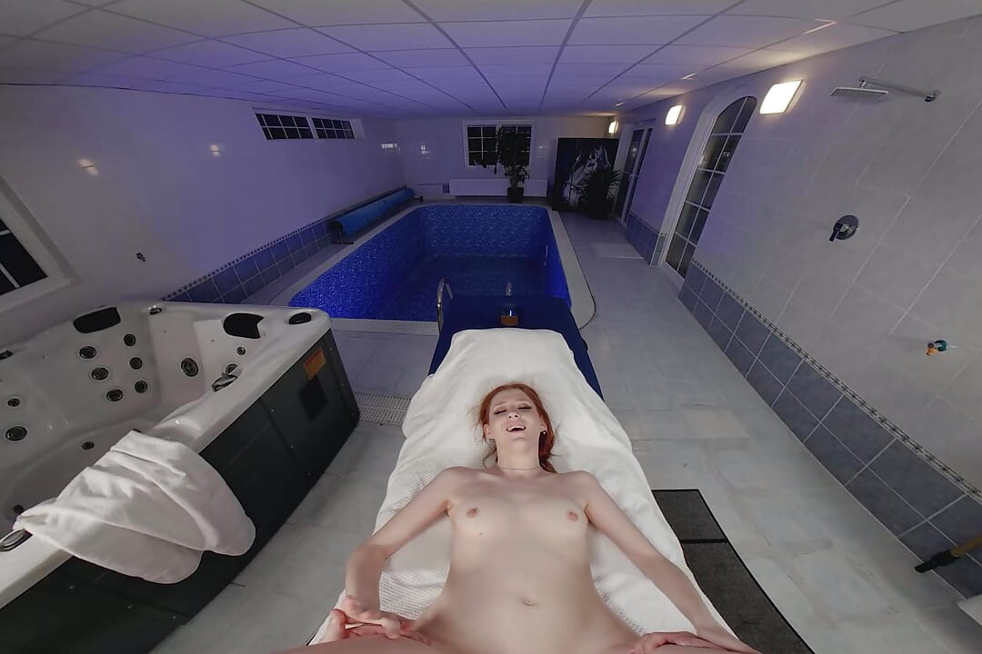 18VR Sexy Masseuse Cherry Crush Is Unable To Contain The Sexual Energy That's Pouring Out Of Her