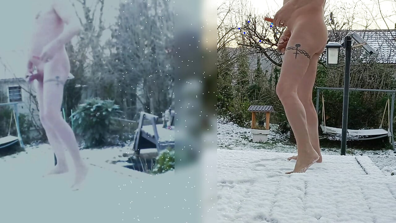 หิมะ, แก้ผ้าแก้ผ้านอกบ้านฤดูหนาว