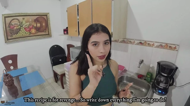 My horny stepsister takes it out on her husband's cuckold and ends up fucking her pussy - Porn in Spanish