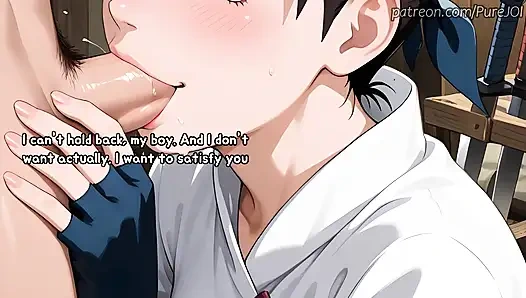 Наслаждайся своей горячей подругой Тентен после длительной разлуки (секс, инструкция по)