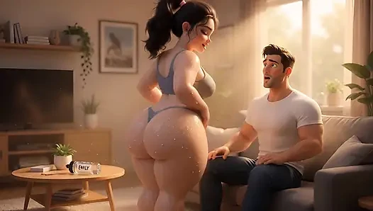 "From Chubby & Ignored to Curvy Cock Tease – Her Slutty Transformation" Ep3