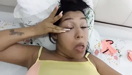 My Hot 18 Year Old Stepsister From New York Gets Into My Bed When Im Watching TV