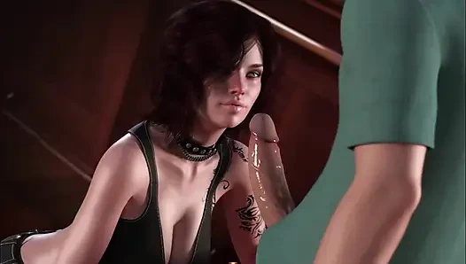 Kızıl saçlı baddie satıcı kız şeker babacığını görünce sikiliyor