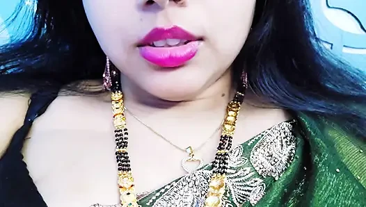 Husband Was Not at Home, Stepsister-in-law Inserted Rolling Pin in Pussy, Hindi Voice