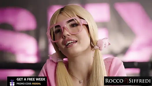 ROCCO SIFFREDI - Sweet Luna Bbunny Wrecked by Giant Cock on Air