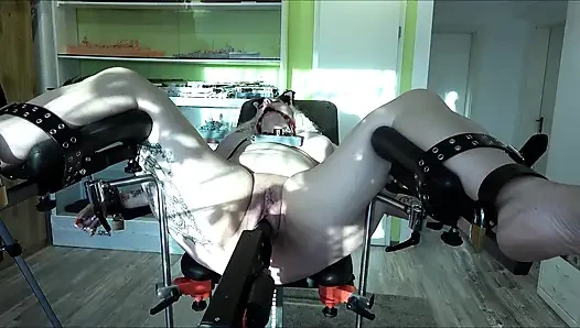 Slave Used on Gynogological Chair