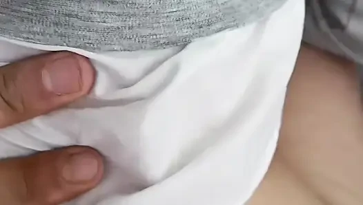 He masturbates me and shows off while we go on a trip