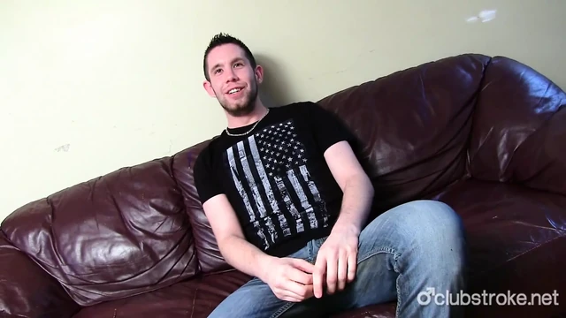 Handsome Straight Bentley Jerking Off His Penis