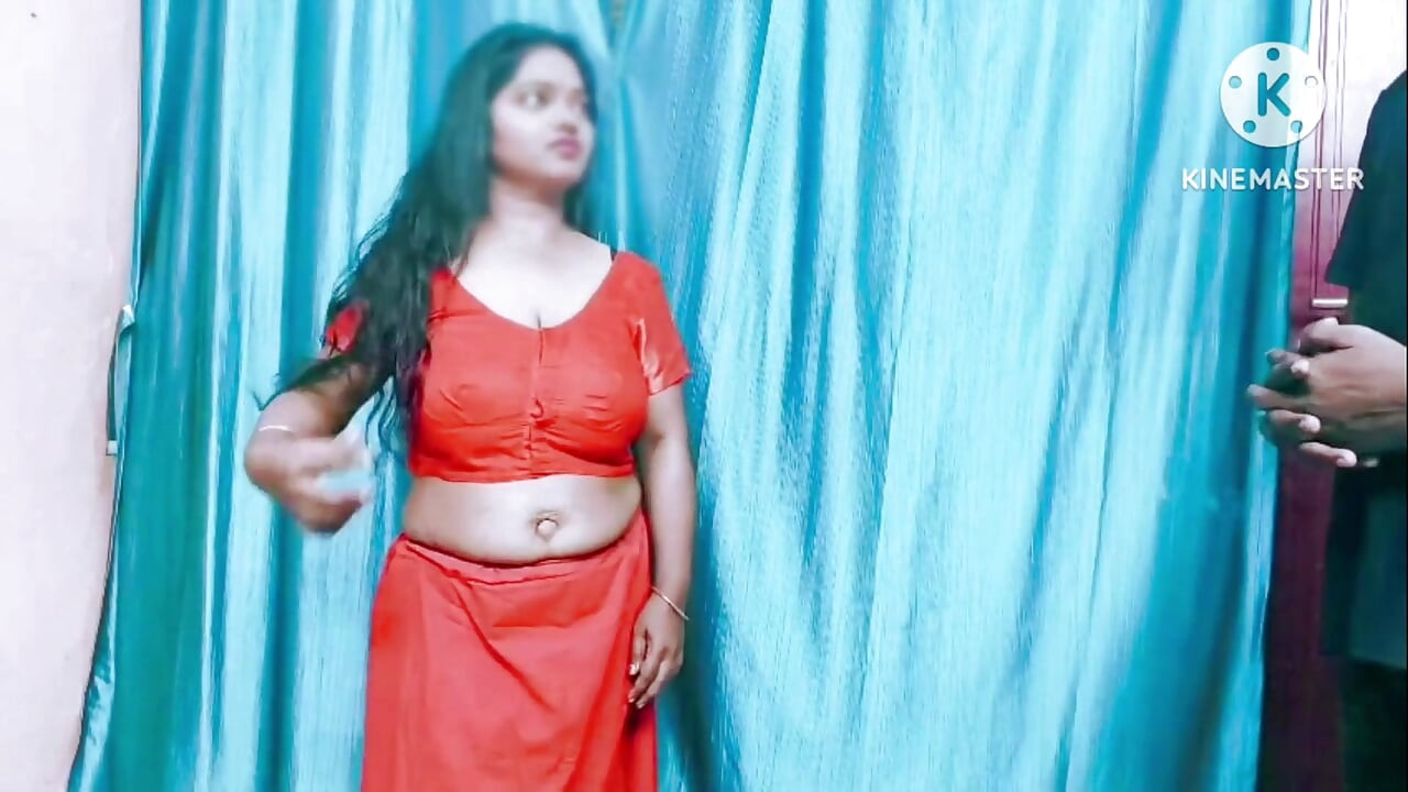 Desi Bhabhi betrapte de lust van haar zwager voor haar lichaam - Tamil hete video met vuile praat