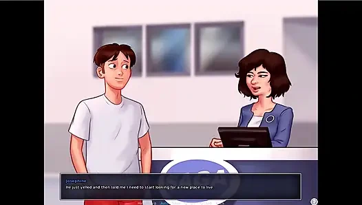 Summertime saga - Eva had her baby ... Johannes fucked Maria while tony was there