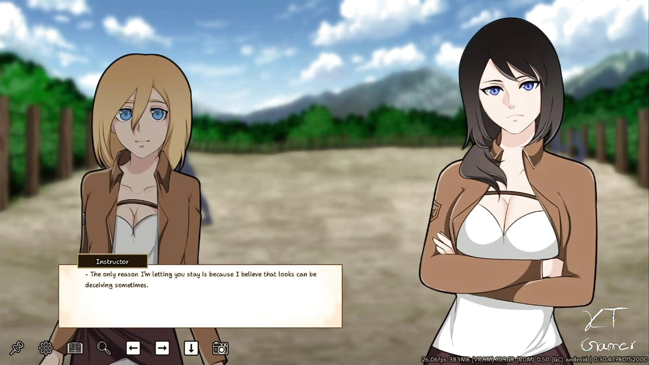 ATK ON SURVEY CORPS  PART 1 Trouble in the barn