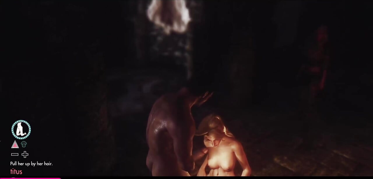 Skyrim OSEX 쓰리섬 마법사 섹스