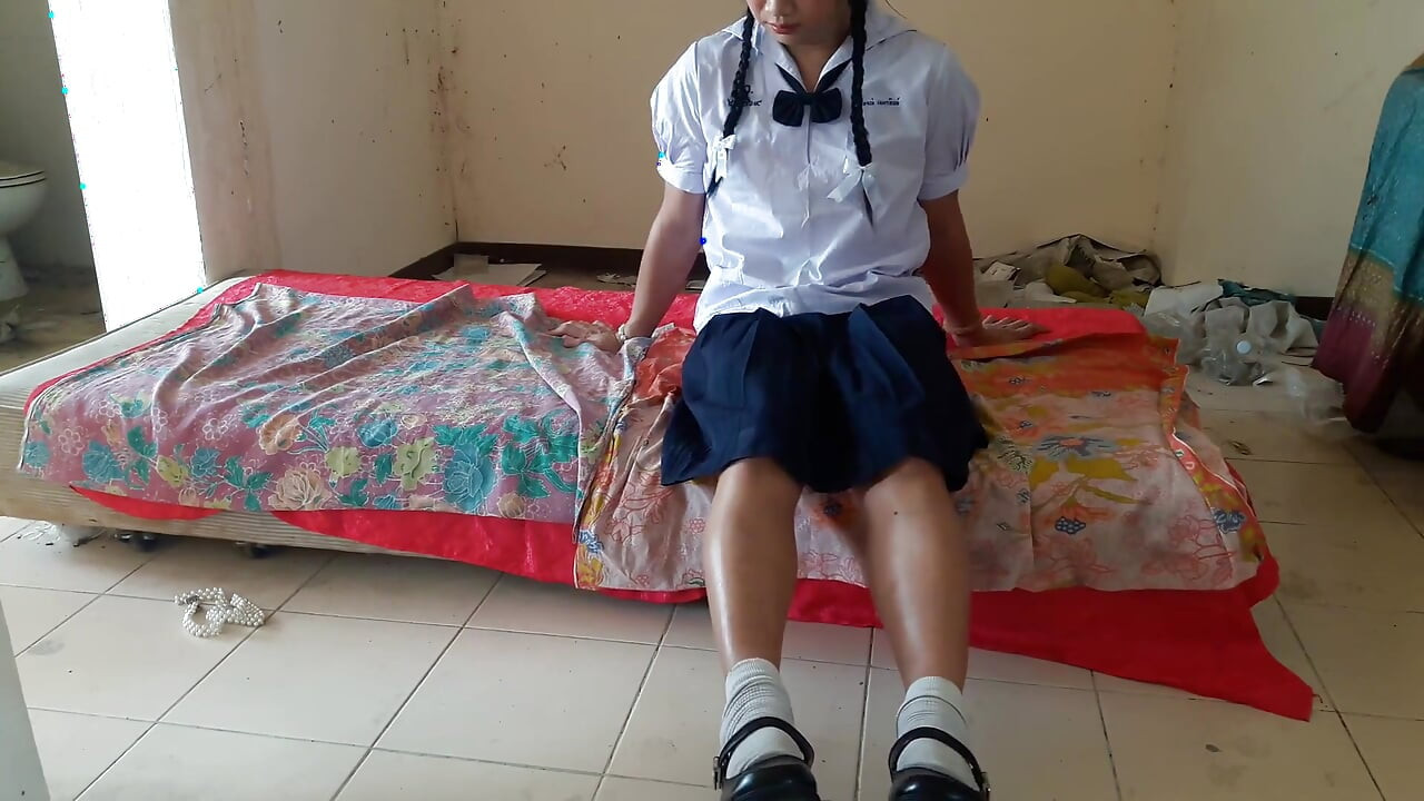 Thai student ladyboy show