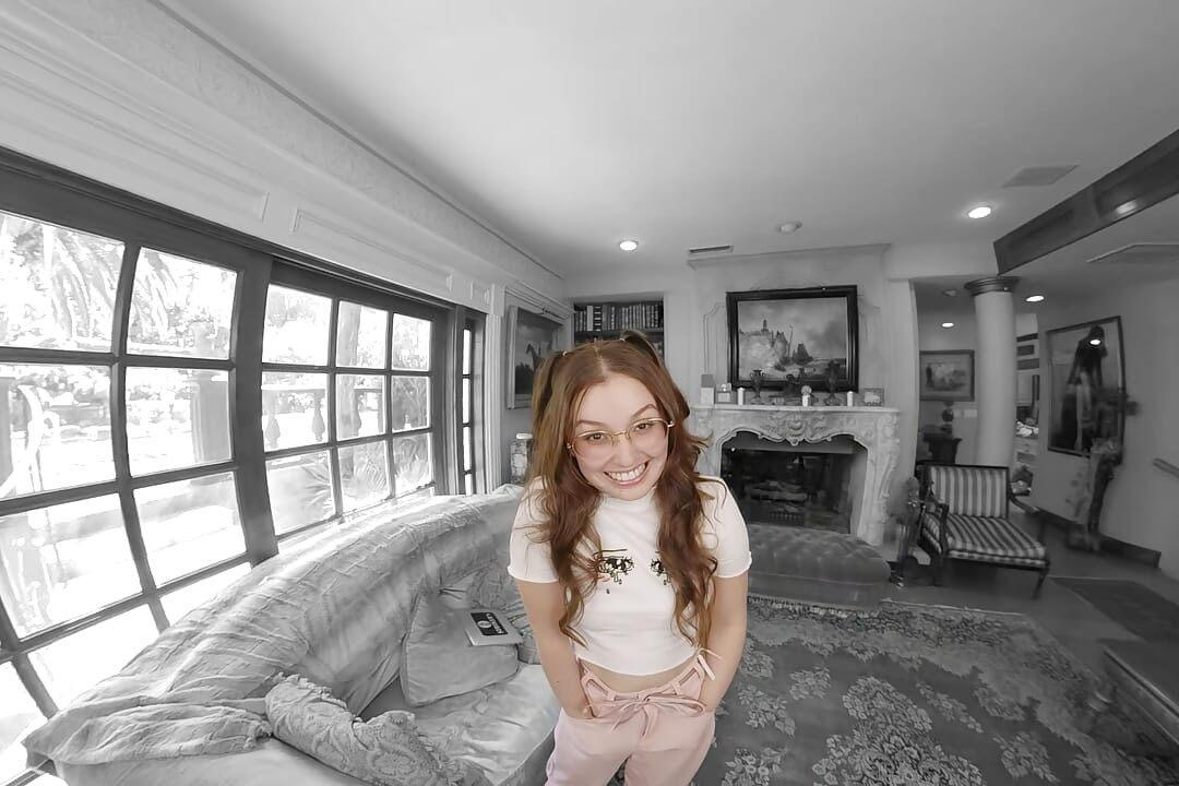 PassThroughVR In Theory Leana Lovings Is Girl Next Door Who Looks Too Sweet To Own A Single Dirty Thought