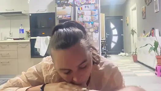 Blowjob in the Pool and Then We Went Home to Continue