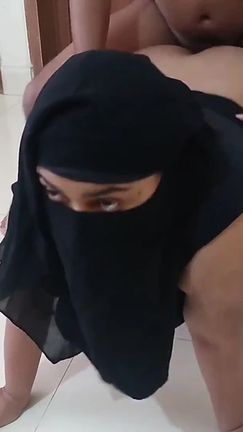 Powerful moment from "Saudi Hot Maid Anal Fucked by Stranger Guest when she was seduce him for gets fucking from him"