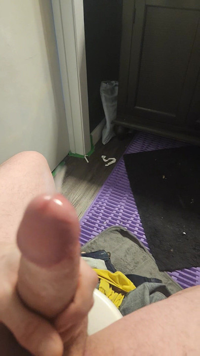 Hot big cock solo masturbation