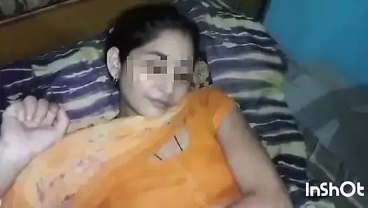 Szwagier przez całą noc cieszył się gorącą młodością szwagierki, indyjska gorąca dziewczyna Lalita Bhabhi uprawiała seks z szwagierem