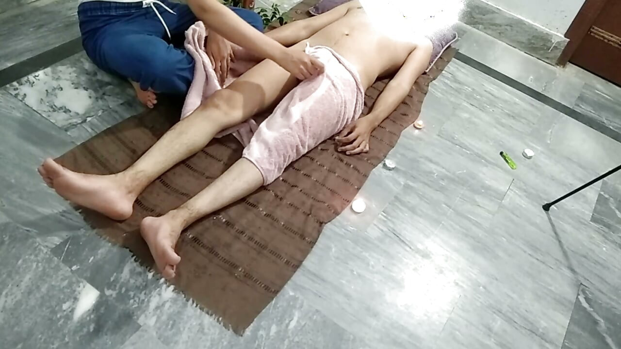 Two Indian Adults Enjoy a Peaceful Evening Together Away From Everyday Distractions (18+)