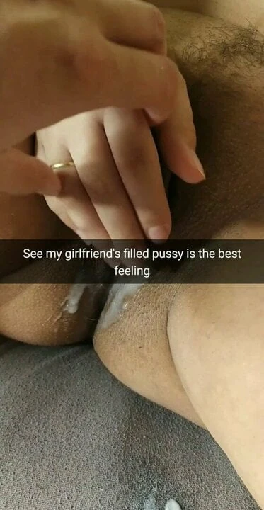 Seeing my thick GF’s creampied pussy is the best feeling ever!