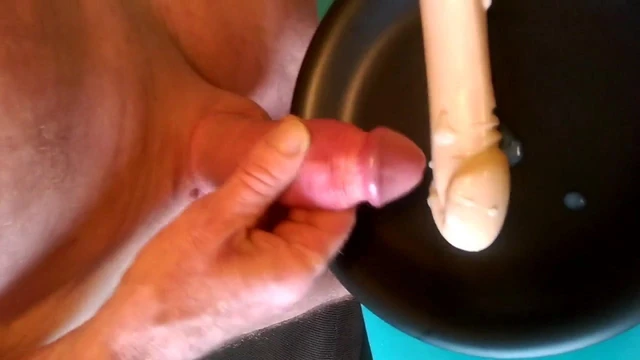 Dildo, cum, and ass