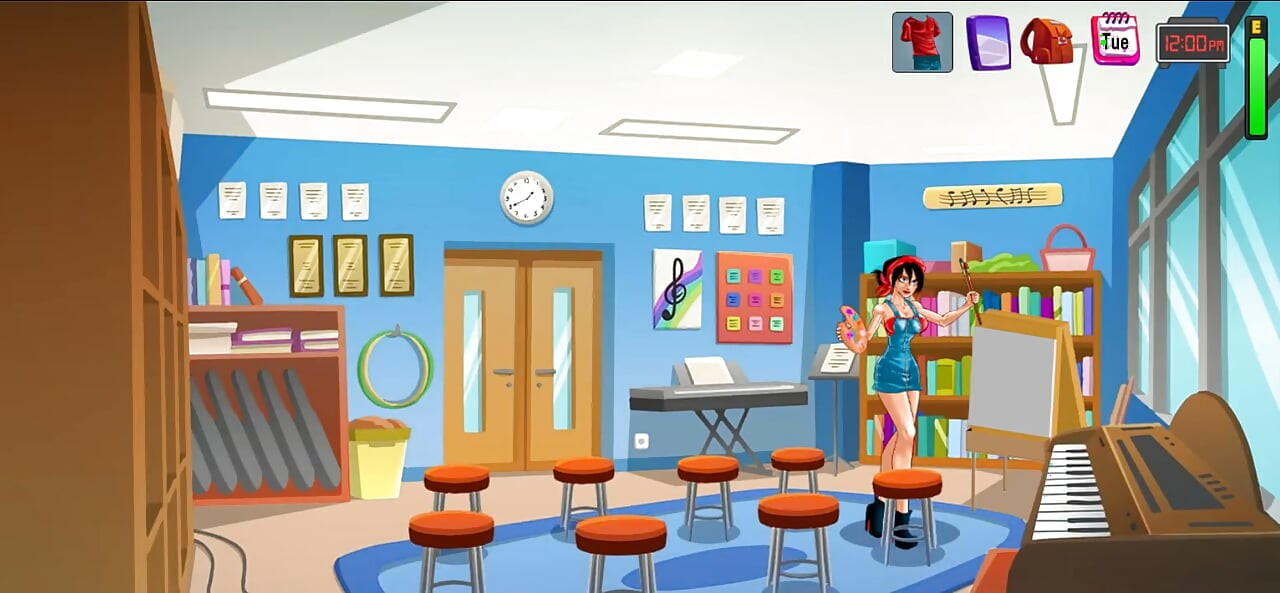 Főiskolai napok - 23. rész - Szexi lány szoknyában akar, Loveskysanhentai