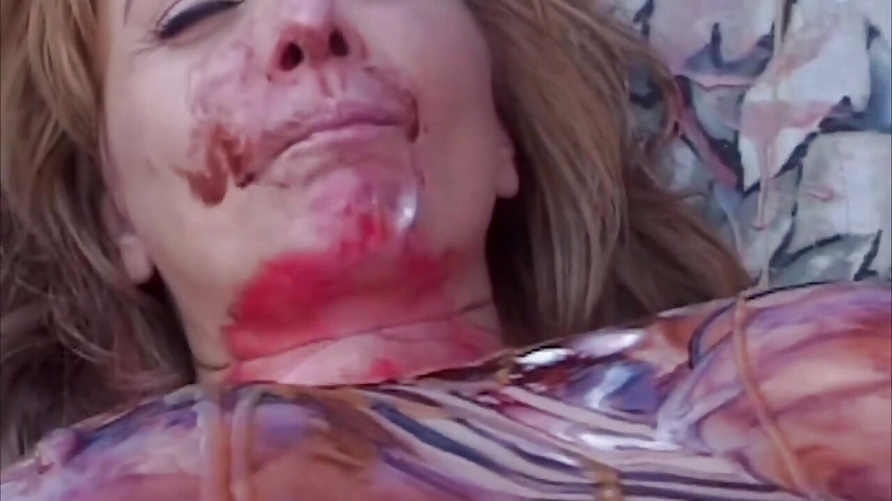Busty Redhead MILF Gets Drenched in Sticky Mess