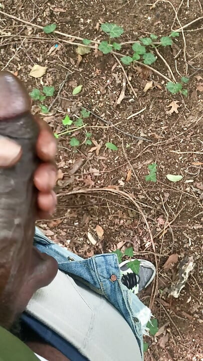Risky bbc enjoying nature