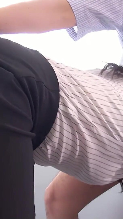 Petite and Beauty Japanese Secretary Teen talk to Suck on Boss Cock and get cum in Mouth | Clip 1