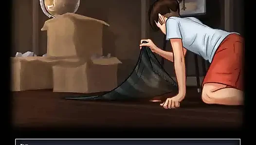 Cerita musim panas: tante girang seksi mergokin cowok kontol besar ditangannya ep 153